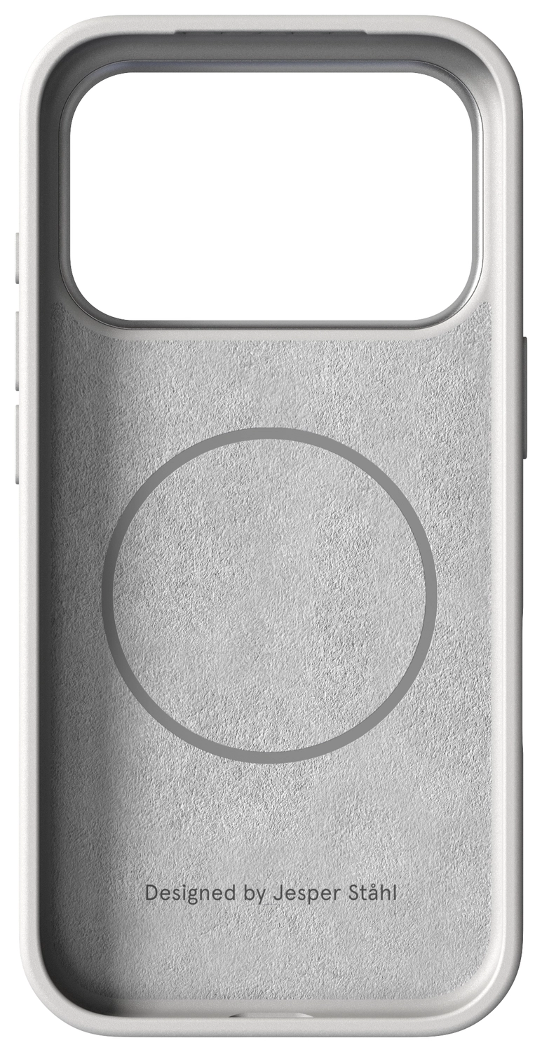 Nudient Bold Case Apple iPhone 17 Pro Max Hoesje Siliconen met MagSafe Wit afbeelding 4