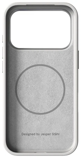 Nudient Bold Case Apple iPhone 17 Pro Max Hoesje Siliconen met MagSafe Wit afbeelding 4