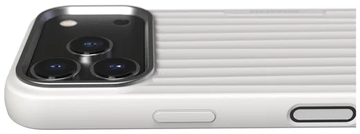 Nudient Bold Case Apple iPhone 17 Pro Max Hoesje Siliconen met MagSafe Wit afbeelding 5