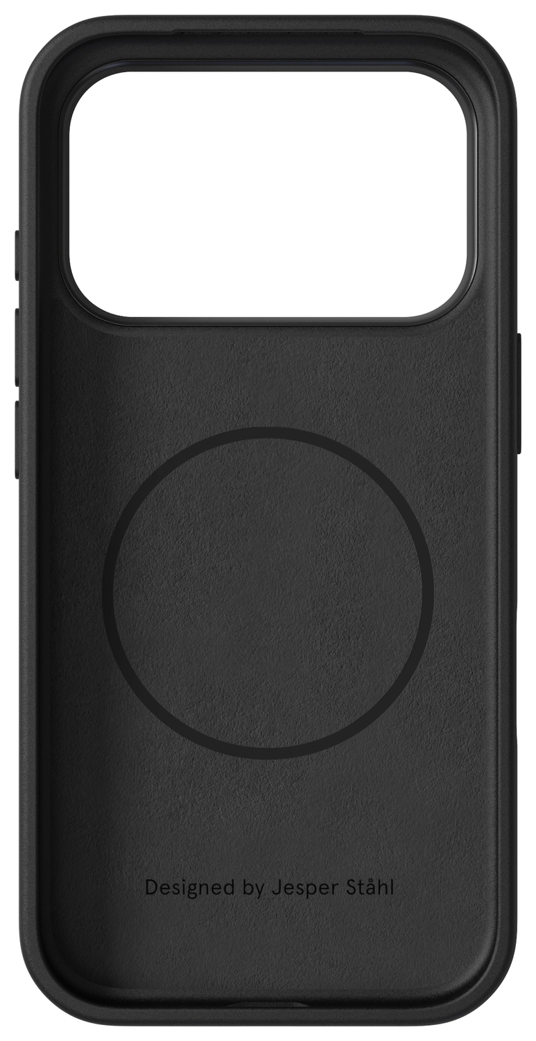 Nudient Bold Case Apple iPhone 17 Pro Max Hoesje Siliconen met MagSafe Zwart afbeelding 4