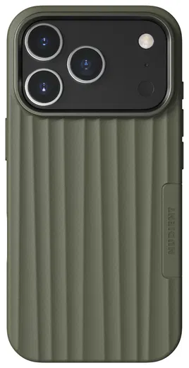 Nudient Bold Case Apple iPhone 17 Pro Max Hoesje Siliconen met MagSafe Groen afbeelding 1