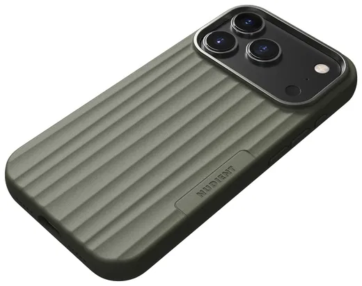 Nudient Bold Case Apple iPhone 17 Pro Max Hoesje Siliconen met MagSafe Groen afbeelding 2