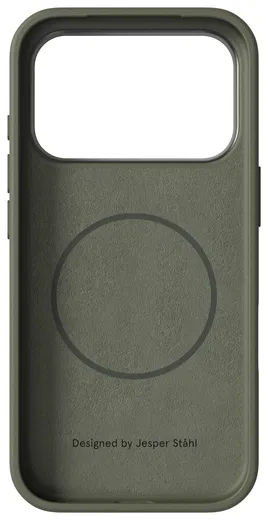 Nudient Bold Case Apple iPhone 17 Pro Max Hoesje Siliconen met MagSafe Groen afbeelding 4