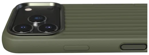 Nudient Bold Case Apple iPhone 17 Pro Max Hoesje Siliconen met MagSafe Groen afbeelding 5