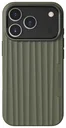Nudient Bold Case Apple iPhone 17 Pro Hoesje Siliconen met MagSafe Groen