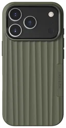 Nudient Bold Case Apple iPhone 17 Pro Hoesje Siliconen met MagSafe Groen afbeelding