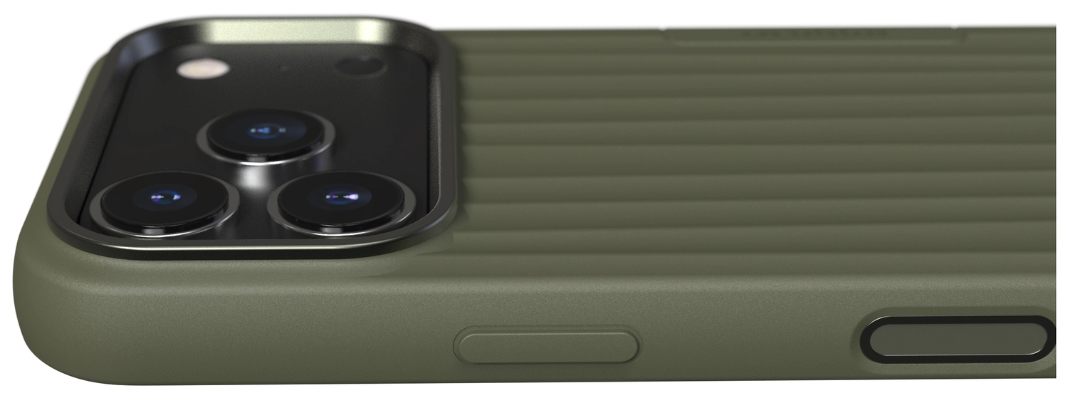 Nudient Bold Case Apple iPhone 17 Pro Hoesje Siliconen met MagSafe Groen afbeelding 5