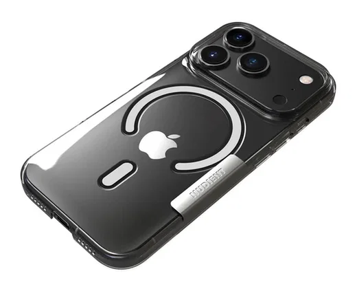 Nudient Thin Case V6 Apple iPhone 17 Pro Hoesje MagSafe Transparant afbeelding 3