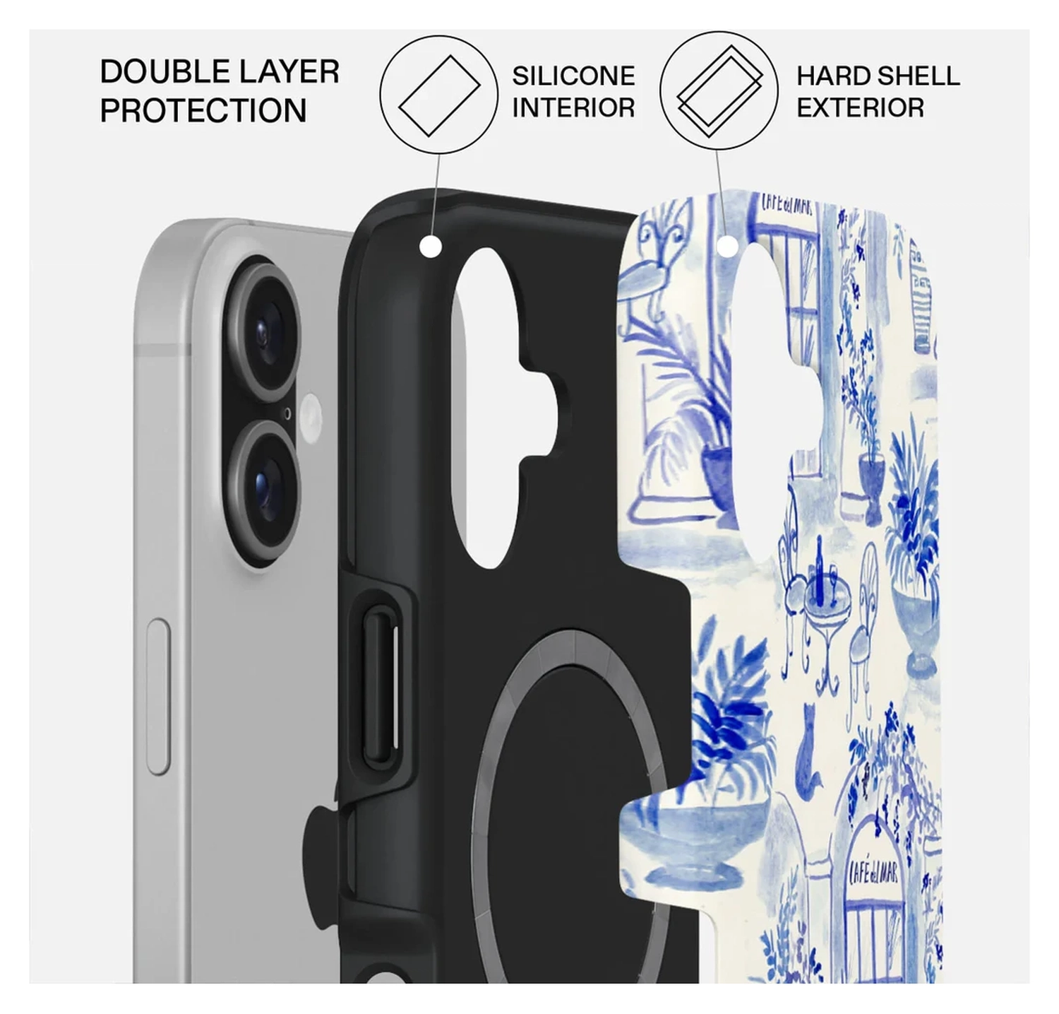 Burga Tough MagSafe Apple iPhone 17 Hoesje Back Cover Sobremesa afbeelding 2