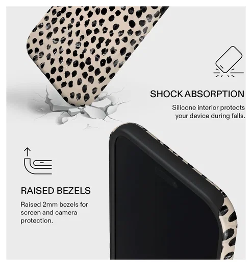 Burga Tough MagSafe Apple iPhone Air Hoesje Back Cover Almond Latte afbeelding 4