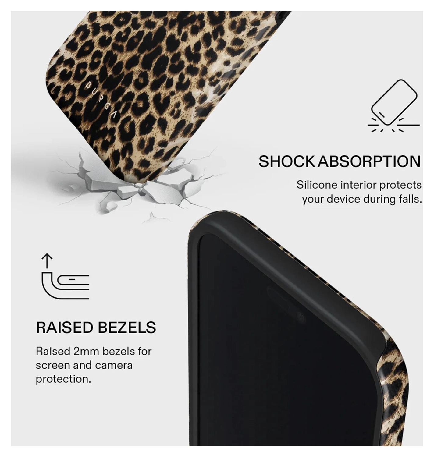 Burga Tough MagSafe Apple iPhone Air Hoesje Back Cover Player afbeelding 4