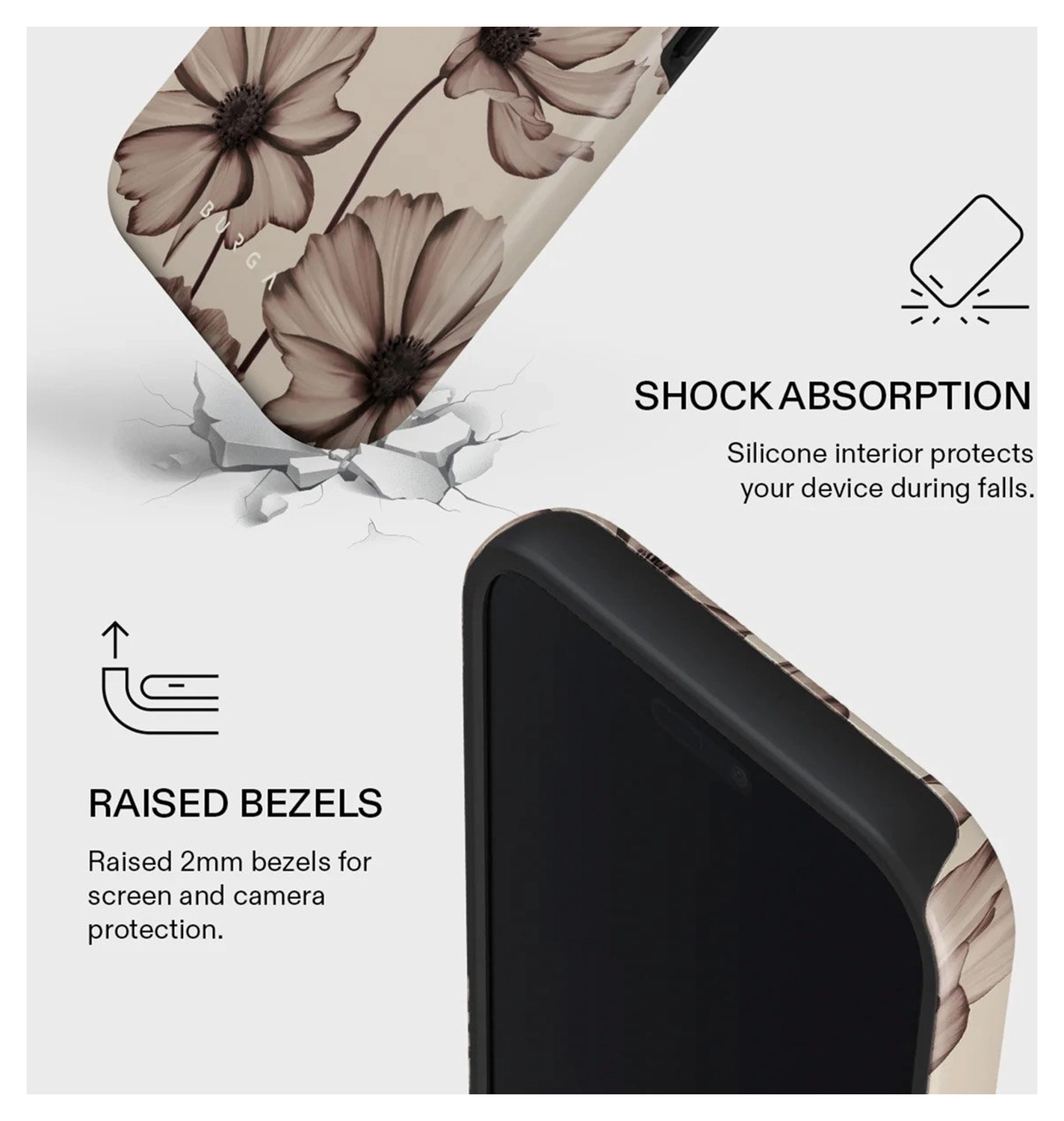 Burga Tough MagSafe Apple iPhone 17 Pro Hoesje Back Cover Barely Yours afbeelding 4