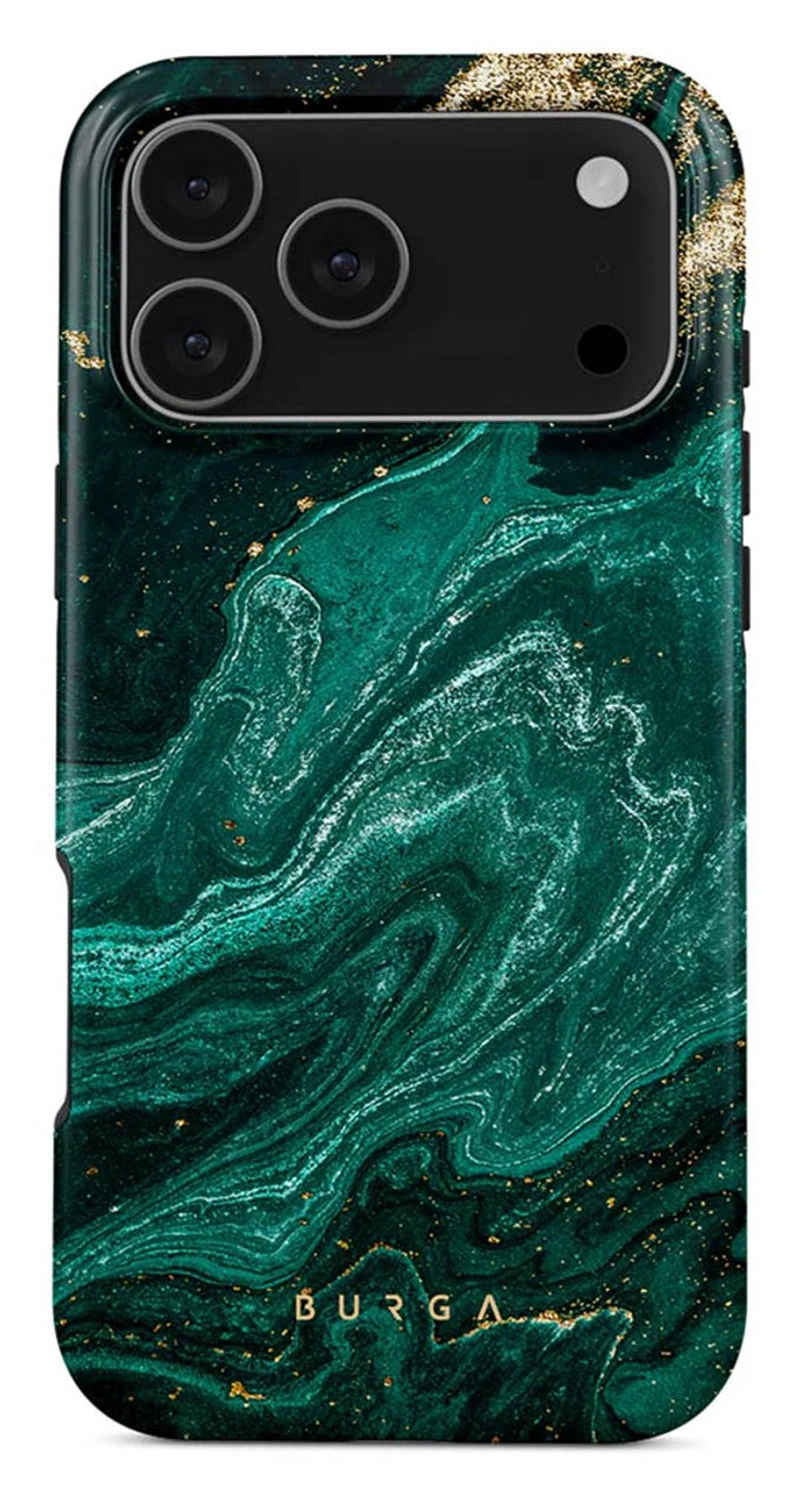 Burga Tough MagSafe Apple iPhone 17 Pro Max Hoesje Back Cover Emerald Pool afbeelding 1