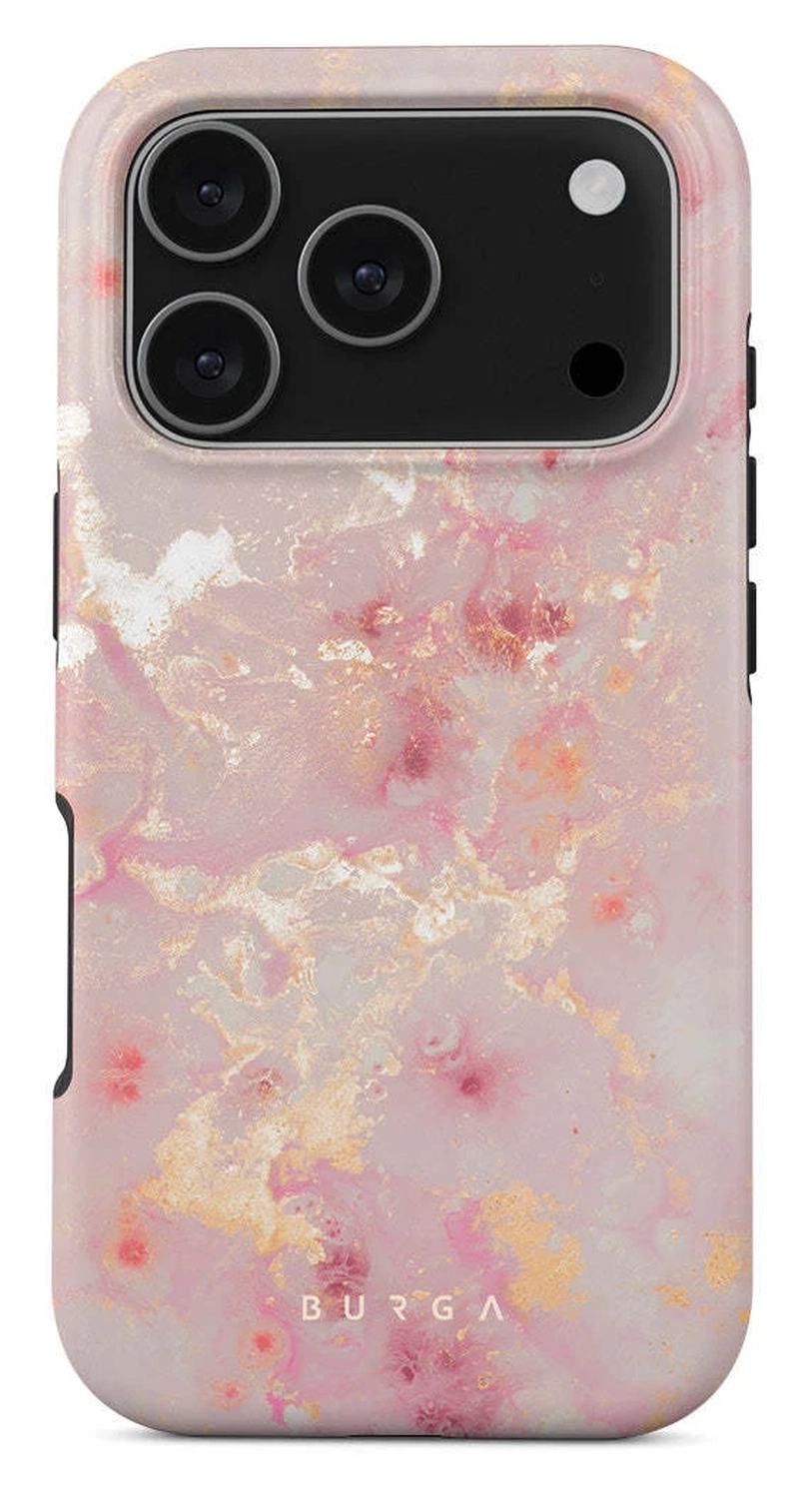 Burga Tough MagSafe Apple iPhone 17 Pro Max Hoesje Back Cover Golden Coral afbeelding 1