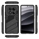 Xiaomi Redmi Note 14 Pro 4G Hoesje Shockproof Kickstand Back Cover Zwart afbeelding 4