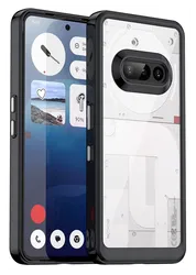 Nothing Phone (3) Hoesje Acryl Back Cover Zwart afbeelding