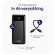 Buddi Boost 30.000 mAh Powerbank Met Display Duo Pack Zwart 22.5W afbeelding 12