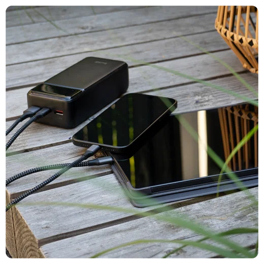 Buddi Boost 30.000 mAh Powerbank Met Display Duo Pack Zwart 22.5W afbeelding 16