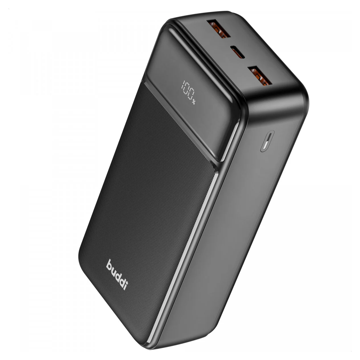 Buddi Boost 30.000 mAh Powerbank Met Display Duo Pack Zwart 22.5W afbeelding 18
