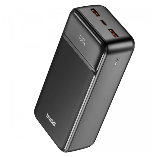 Buddi Boost 30.000 mAh Powerbank Met Display Duo Pack Zwart 22.5W afbeelding 18