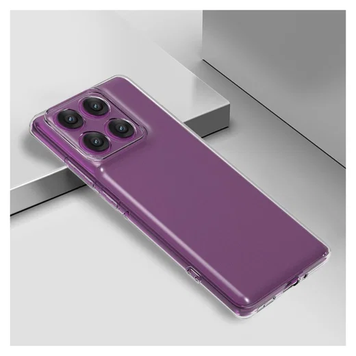 Motorola Edge 60 Pro Hoesje Dun TPU Back Cover Transparant afbeelding 4