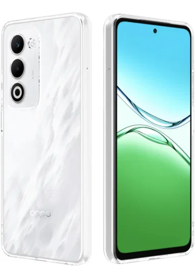 Oppo A5 2025 Hoesje Dun TPU Back Cover Transparant afbeelding 6