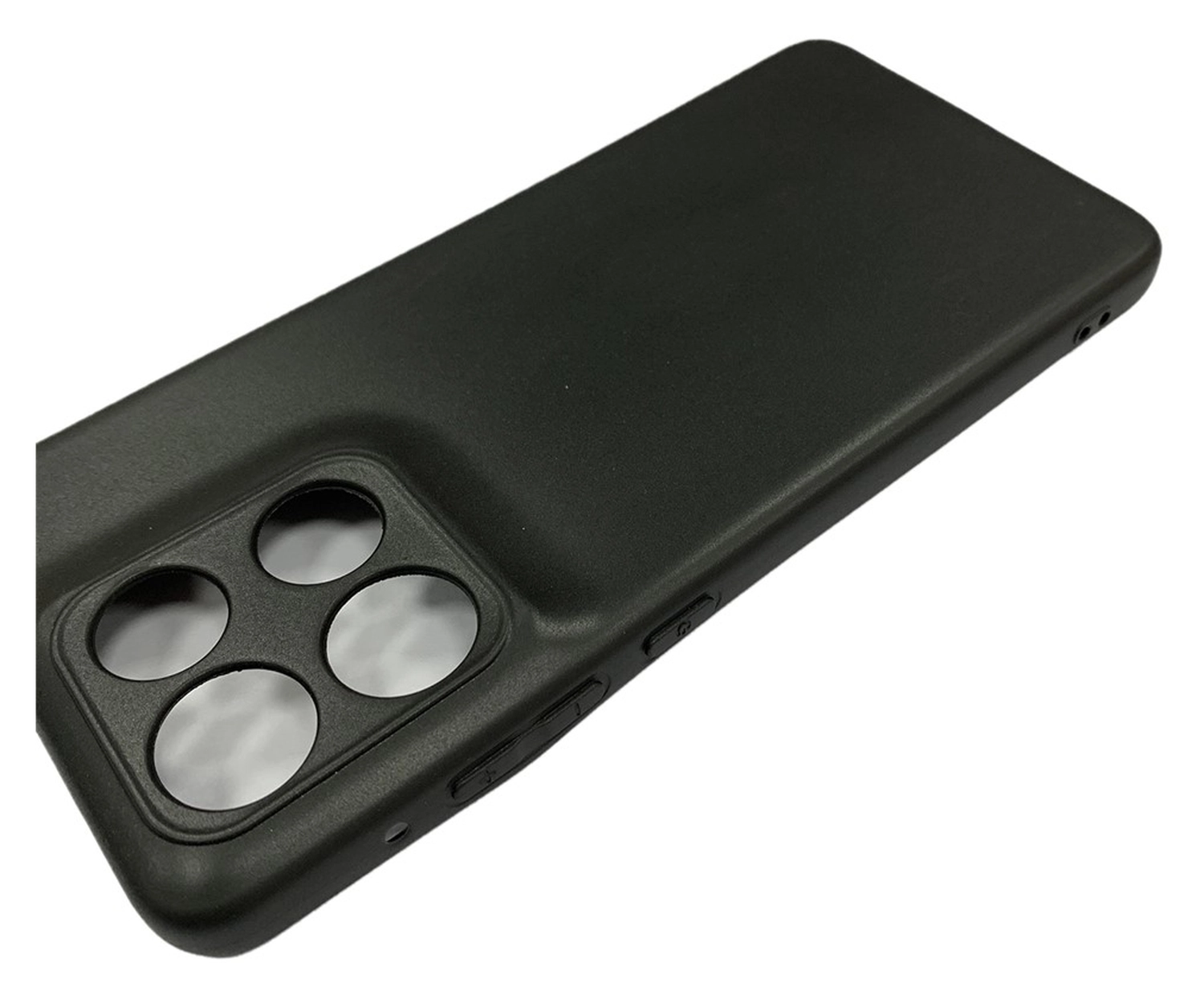 Motorola Edge 60 Pro Hoesje Dun TPU Back Cover Matte Zwart afbeelding 7