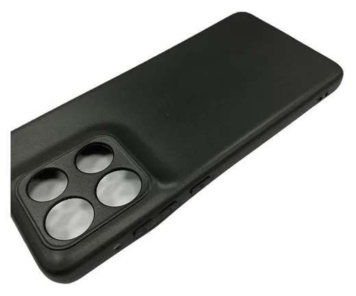 Motorola Edge 60 Pro Hoesje Dun TPU Back Cover Matte Zwart afbeelding 7
