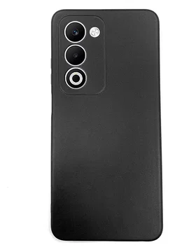 Oppo A5 (2025) Hoesje Dun TPU Back Cover Matte Zwart
