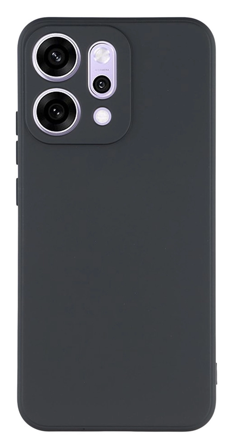 Oppo Reno 14 Hoesje Dun TPU Back Cover Matte Zwart afbeelding 8