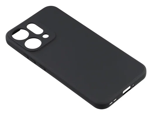 Oppo Reno 14 Hoesje Dun TPU Back Cover Matte Zwart afbeelding 10