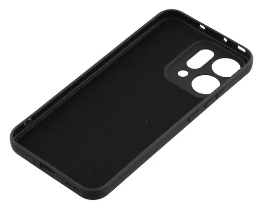 Oppo Reno 14 Hoesje Dun TPU Back Cover Matte Zwart afbeelding 11