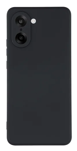 OnePlus Nord CE 5 Hoesje Dun TPU Back Cover Matte Zwart afbeelding 2