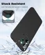 Oppo Reno 14 F Hoesje Dun TPU Back Cover Matte Zwart afbeelding 2