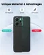 Oppo Reno 14 F Hoesje Dun TPU Back Cover Matte Zwart afbeelding 9