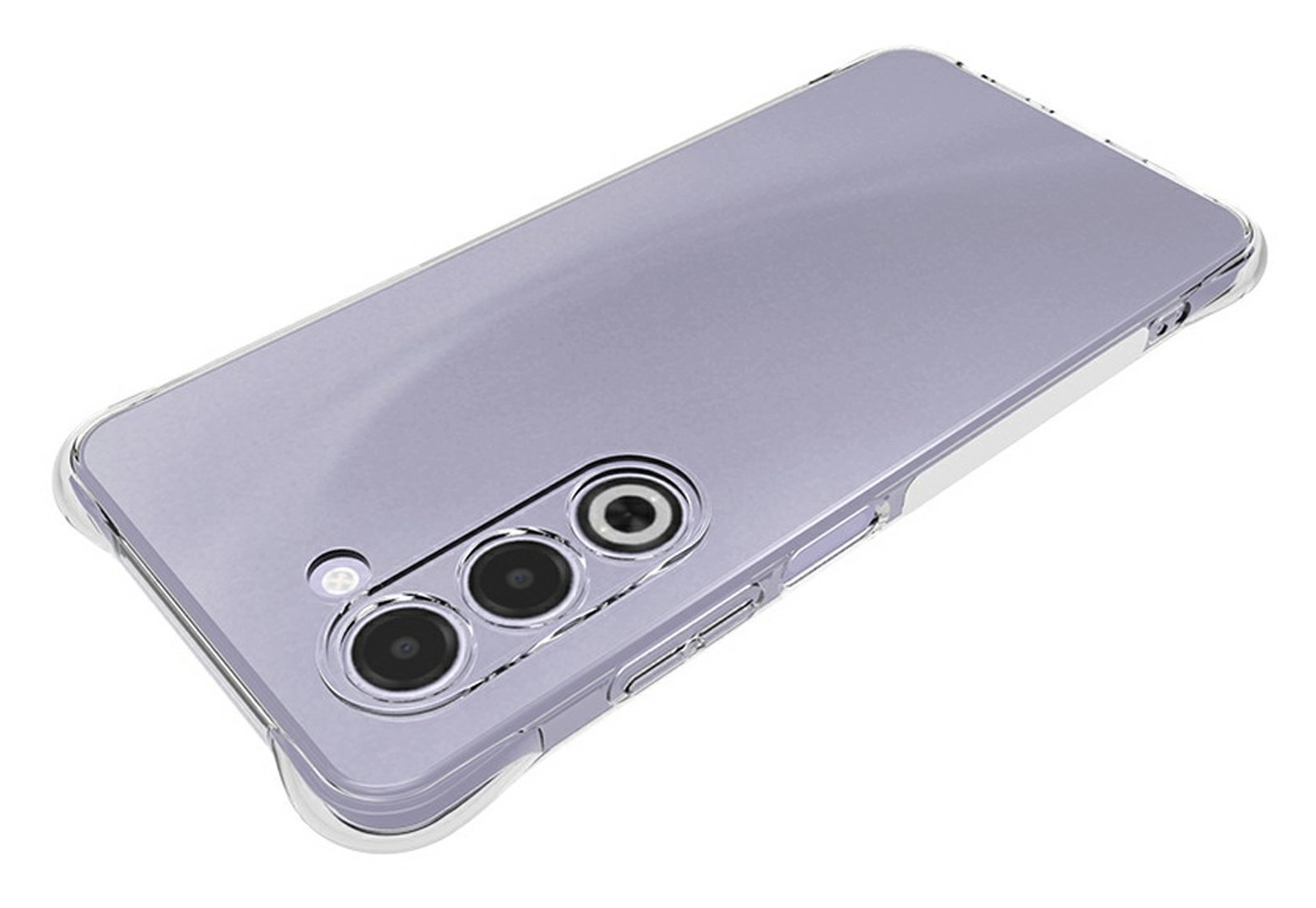 Oppo A5 (2025) Hoesje Schokbestendig en Dun TPU Back Cover Transparant afbeelding 5