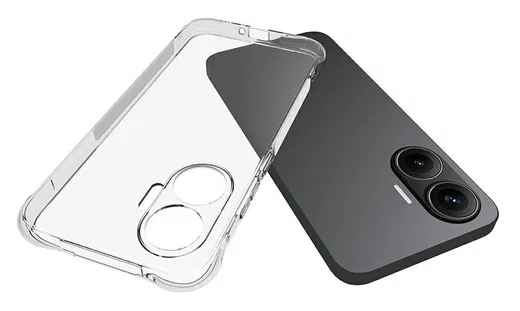 Xiaomi Poco F7 Hoesje Schokbestendig en Dun TPU Back Cover Transparant afbeelding 2