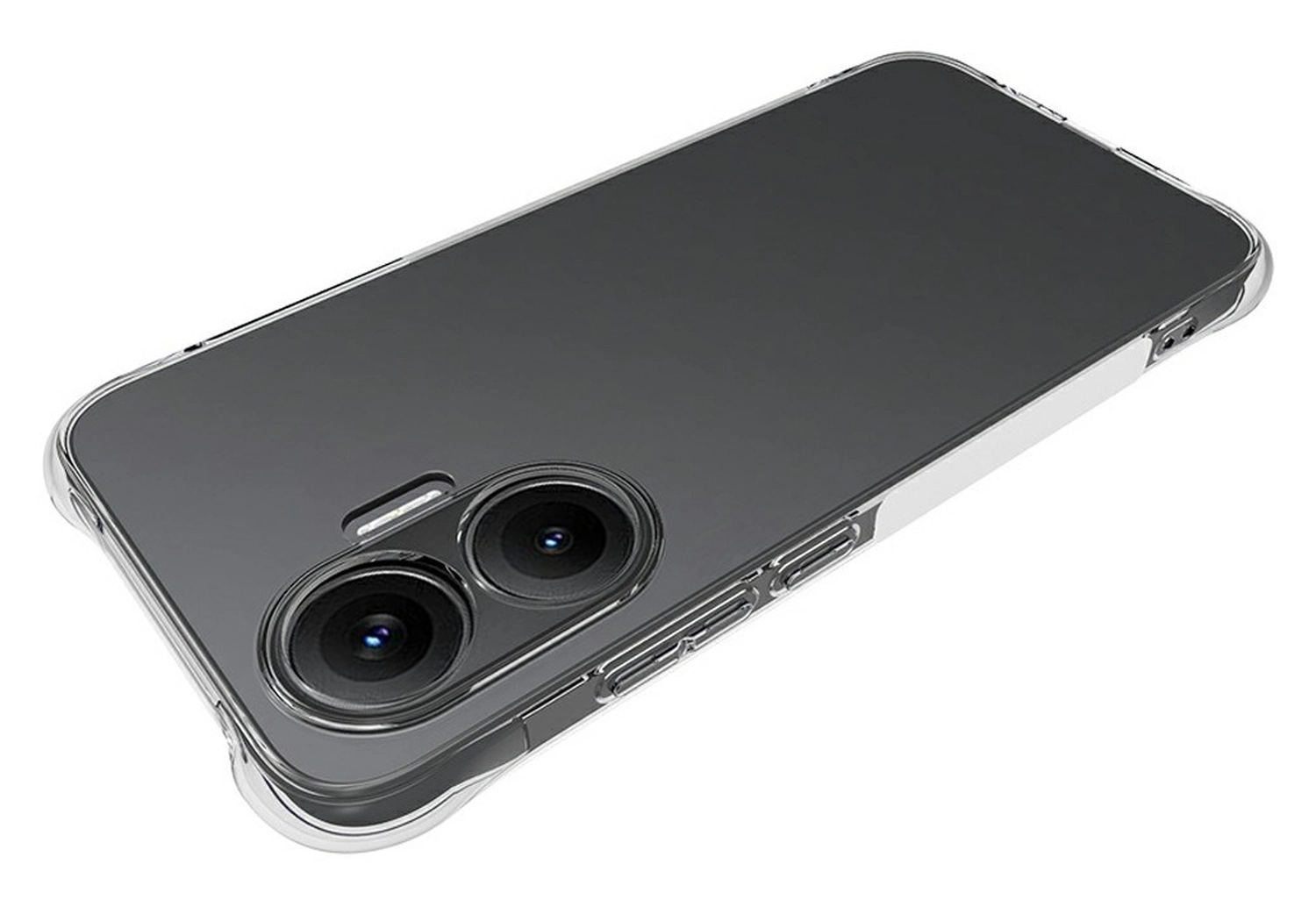 Xiaomi Poco F7 Hoesje Schokbestendig en Dun TPU Back Cover Transparant afbeelding 4