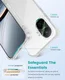 Xiaomi Poco F7 Hoesje Schokbestendig en Dun TPU Back Cover Transparant afbeelding 4