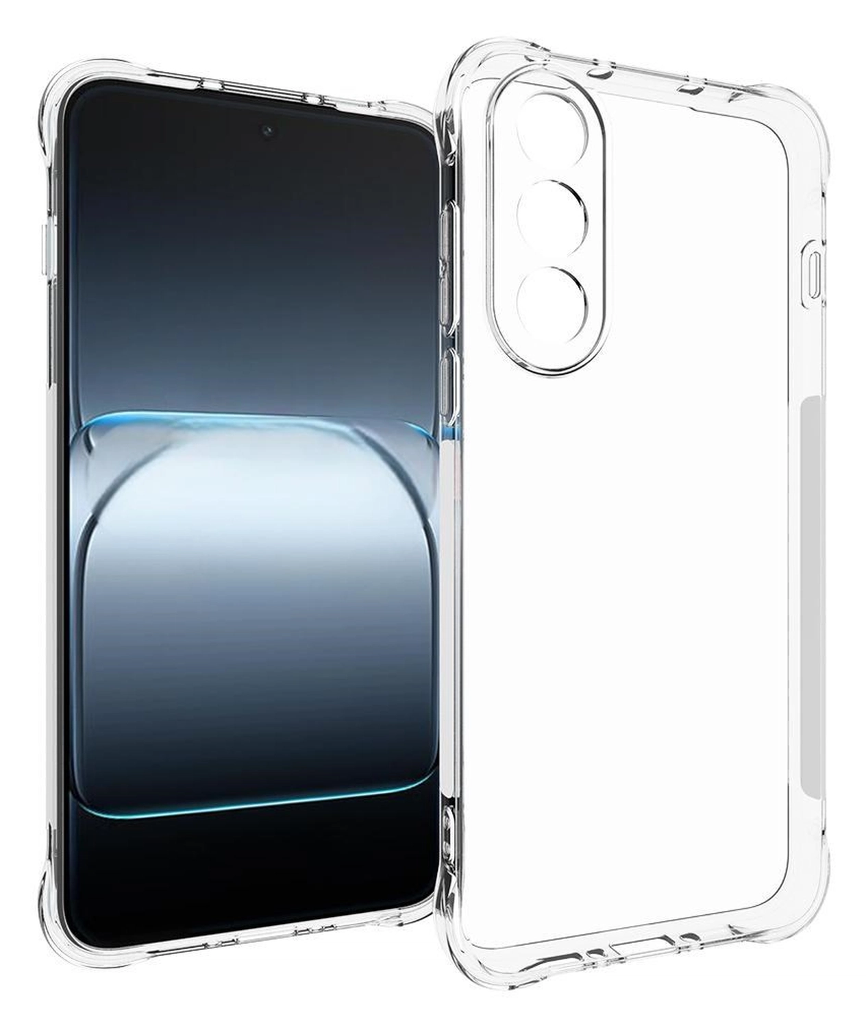 OnePlus Nord 5 Hoesje Schokbestendig en Dun TPU Back Cover Transparant afbeelding 1