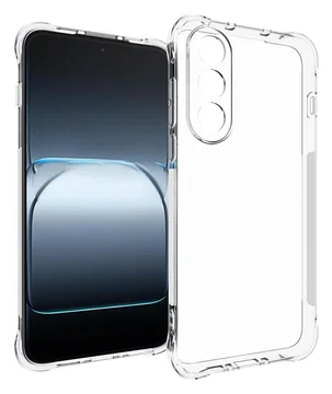 OnePlus Nord 5 Hoesje Schokbestendig en Dun TPU Back Cover Transparant