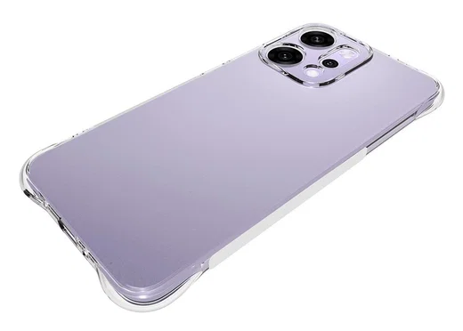 Oppo Reno 14 Pro Hoesje Schokbestendig en Dun TPU Back Cover Transparant afbeelding 5
