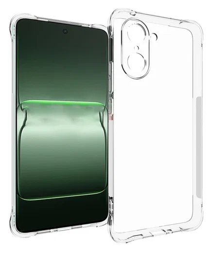 OnePlus Nord CE 5 Hoesje Schokbestendig en Dun TPU Back Cover Transparant afbeelding 1