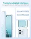 Oppo Reno 14 F Hoesje Schokbestendig en Dun TPU Back Cover Transparant afbeelding 2