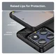 Motorola Edge 60 Hoesje Geborsteld TPU Flexibele Back Cover Zwart afbeelding 7