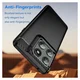 Motorola Edge 60 Pro Hoesje Geborsteld TPU Flexibele Back Cover Zwart afbeelding 4
