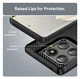 Motorola Edge 60 Pro Hoesje Geborsteld TPU Flexibele Back Cover Zwart afbeelding 7