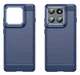 Motorola Edge 60 Pro Hoesje Geborsteld TPU Flexibele Back Cover Blauw afbeelding 2