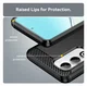 Oppo A5 (2025) Hoesje Geborsteld TPU Flexibele Back Cover Zwart afbeelding 7