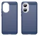 Xiaomi Poco F7 Hoesje Geborsteld TPU Flexibele Back Cover Blauw afbeelding 2